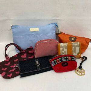 □132【卸売】HANAE MORI FEILER Think Bee! LONGCHAMP burberry ポーチ COACH ELLE 財布 MICHAEL KORS キーチェーン レディース