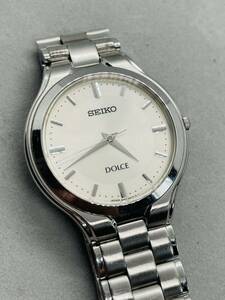 【自宅保管品/美品】SEIKO/セイコー/DOLCE/ドルチェ 8J41-0A10/クォーツ/メンズ腕時計/