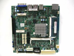 ▽SUPERMICRO X10SBA Intel Celeron J1900 2.00GHz 4GB Mini-ITX マザーボード 中古 スーパーマイクロ