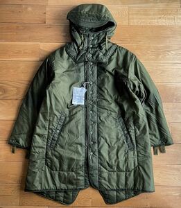 【新品　2021F/W】Engineered Garments LINER JACKET NYLON MICRO RIPSTOP Olive S エンジニアドガーメンツ ライナーコート　オリーブ