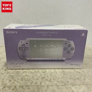 1円〜 欠品 動作確認/初期化済 PSP PSP-2000 ラベンダーパープル