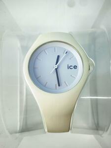 ice watch◆腕時計/アナログ/ラバー/WHT/ICE.WE.S.S.14