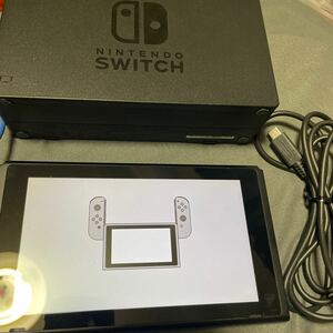 Nintendo Switch本体 DOG 充電ケーブルのみ ドッグ HAC-001 中古 ニンテンドースイッチ 初期化済み③