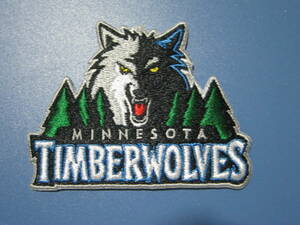 ～小物～ NBA x ミネソタ・ティンバーウルブズ Minnesota Timberwolves ワッペン 1枚 (A)