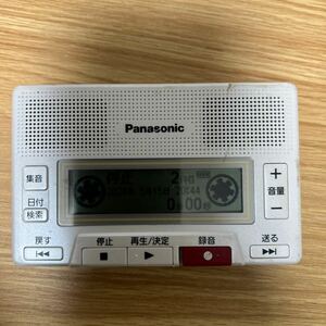 【送料込】動作確認済み Panasonic パナソニック ICレコーダー RR-SR350 カセットテープ型