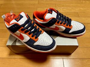 NIKE SB DUNK LOW Broncos US9.5 27.5㎝ 新品未使用 デッドストック 厚タン 304292-184 nike sb