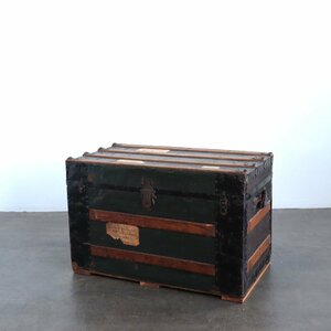 40s ヴィンテージ トランク 【#4713】アメリカ アンティーク 木箱 シッピングボックス 店舗什器 USA 木製 家具 ディスプレイ