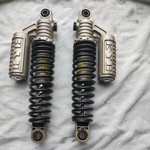 当時物 カヤバ KYBサスペンション ３５センチ検索用 Z1 Z2 Z750FX Z400FX GT380 KH250 SS250 CB リアサスペンション KZ1000