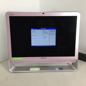 即決★SONY VAIO VGC-JS54FB/PCG-2Q2N モニター一体型PC Pentium P6300 2.80GHz 2GB【BIOS確認/現状渡し】