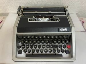 タイプライター olivetti Lettera DL レトロ アンティーク ヴィンテージ オリベッティ スペイン製 