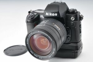 2958R595 ニコン Nikon F100 + SIGMA ZOOM 28-200mm Set フィルム 一眼レフ カメラ [動作確認済]