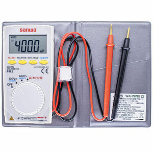 三和電気計器 PM3 カード型デジタルマルチメータ JAN 4981754022035 HAzaiko EC