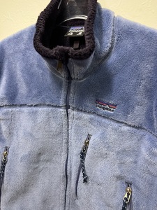 希少 レアカラー 2001年 Patagoniaパタゴニア R4 フリース ベスト L アメジスト パープル 刺繍タグ R1 R2 R3 R50109