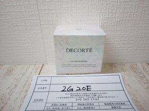 コスメ 《未開封品》DECORTE コスメデコルテ フェイスパウダー ルースパウダー 2G20E 【60】