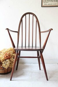 ■店頭価格　￥４４０００■ERCOLアーコールアームクエーカーチェア７１■ヴィンテージチェア 木製古木椅子■イギリスビンテ―ジ