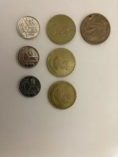 ベルギー旧硬貨