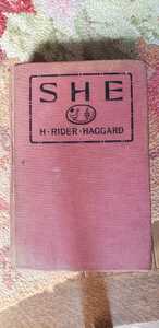 〈希少品〉SHE H.RIDER HAGGARD 1926 洋書 英語【管理番号by入cp本1031】