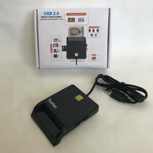 Pyathen USB 2.0 Smart Card reader 接触型カードリーダー【訳あり※動作未確認】77 00323