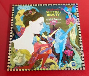 【レコードコレクター放出品】 LP　プレヴィン　チャイコフスキー　眠れる森の美女　バレエ全曲　3枚組　リマスター　ワーナークラシック