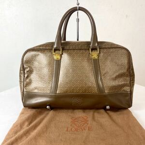 美品　vintage LOEWE ヴィンテージ ロエベ　総柄　ハンドバッグ　鞄