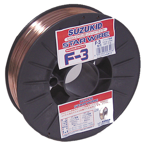 スター電器 スズキット Ｆ－３ 軟鋼 0.8X5.0㎏ PF-72 半自動溶接機 用 軟鋼 ソリッドワイヤ 軟鋼 素材 の 溶接