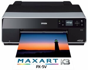 EPSON MAXART インクジェットプリンター PX-5V(中古品)