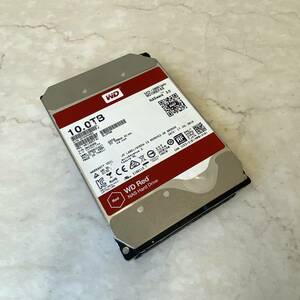  【値下げ 送料無料】 10.0TB HDDハードディスク WD Red NAS Hard Drive 2018 WD100EFAX 動作確認済 初期化・フルフォーマット済 A307-1