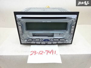 KENWOOD ケンウッド 汎用 2DIN CD カセットテープ オーディオ DPX4200N 本体のみ 動作確認 未確認 即納 訳有品 在庫有 棚32-4