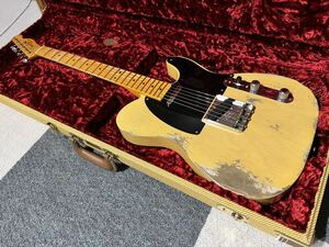 【GW値引き】Fender Custom Shop Limited Edition 70th Anniversary 1950 Broadcaster Heavy Relic (Nocaster Blonde) 2020