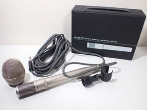 豊G161/8J自☆SONY ソニー ECM-23 エレクトレット コンデンサー マイクロホン ビンテージ electret condenser microphone☆