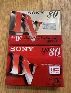 SONY ソニー　デジタル　ビデオカセット　2個　DVM80R DVM80RM3