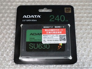 ■ 新品 高速モデル 240GB SSD ADATA Ultimate SU630 6Gb/s(SATA3.0)