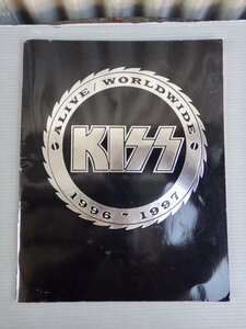 【ツアーパンフ】KISS キッス 日本公演『ALIVE/WORLDWIDE 1996～1997』《チケット半券付き》