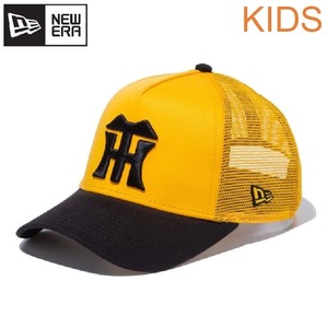 NEWERA ニューエラ キッズ ユース 阪神 タイガース Tigers キャップ CAP 帽子 メッシュキャップ ユニセックス 黄色 イエロー