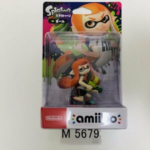 M5679 ●新品 未開封 即決●amiibo ガール (アミーボ スプラトゥーン オレンジ イカガール) ●Splatoon / Inkling Girl