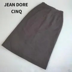 JEAN DORE CINQ ジャンドールサンク 膝丈スカート ウール スカート