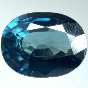 (天然サファイア2.489ct)m 約9.0×7.0mm ルース 裸石 宝石 ジュエリー sapphire corundum コランダム テDE0 K