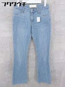 ◇ Paper Denim&Cloth ペーパーデニム＆クロス USA製 ラインストーン ジーンズ デニム パンツ サイズ25 ブルー系 レディース