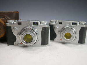 ◆Konica【Ⅱ】レンジファインダーカメラ 計2点まとめて 現状・ジャンク品 コニカ