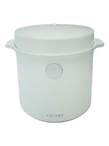 LOCABO◆炊飯器 JM-C20E/2021年/WHT