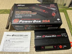 安定化電源　１２Vから１８V 540w Hitec ePowetBox 30A 箱　説明書付き