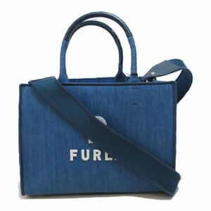 フルラ 2wayトートバッグ オポチュニティ ブランドオフ Furla コットン トートバッグ コットン 中古 レディース