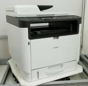 RICOH A4 モノクロ レーザー プリンター 複合機 SP 2300SFL コピー/スキャナ/FAX/プリンタ 印刷枚数4353枚 中古トナー付【H24030722】