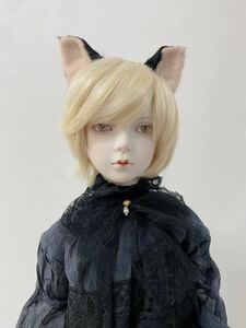 ビスクドール 創作人形 黒猫の男の子