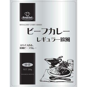 レトルト ビーフカレー レギュラー 欧風中辛 200g UCC RCH/ロイヤルシェフ 業務用/6001ｘ３食セット/卸