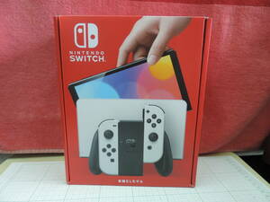 未使用品 Nintendo Switch ニンテンドースイッチ 本体 有機ELモデル ホワイト 5月14日～の１年保証