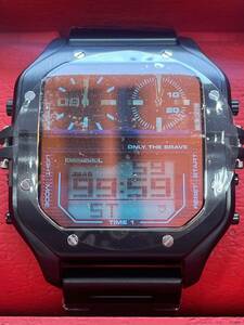 【新品・未装着品】DIESELディーゼル クォーツ腕時計DZ7455 稼働 定価64,900円 1円スタート