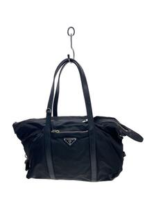 PRADA◆トートバッグ/-/BLK/無地/BR3248