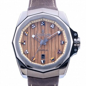 コルム CORUM ADMIRAL 45 A082/03209 ブラウン文字盤 新品 腕時計 メンズ