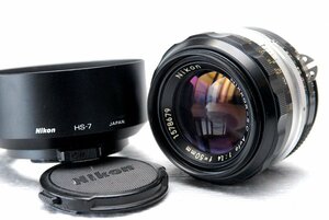 Nikon ニコン 純正 NIKKOR-S.C 50mm MF 高級単焦点レンズ 1:1.4 (Ai) 超希少・作動品